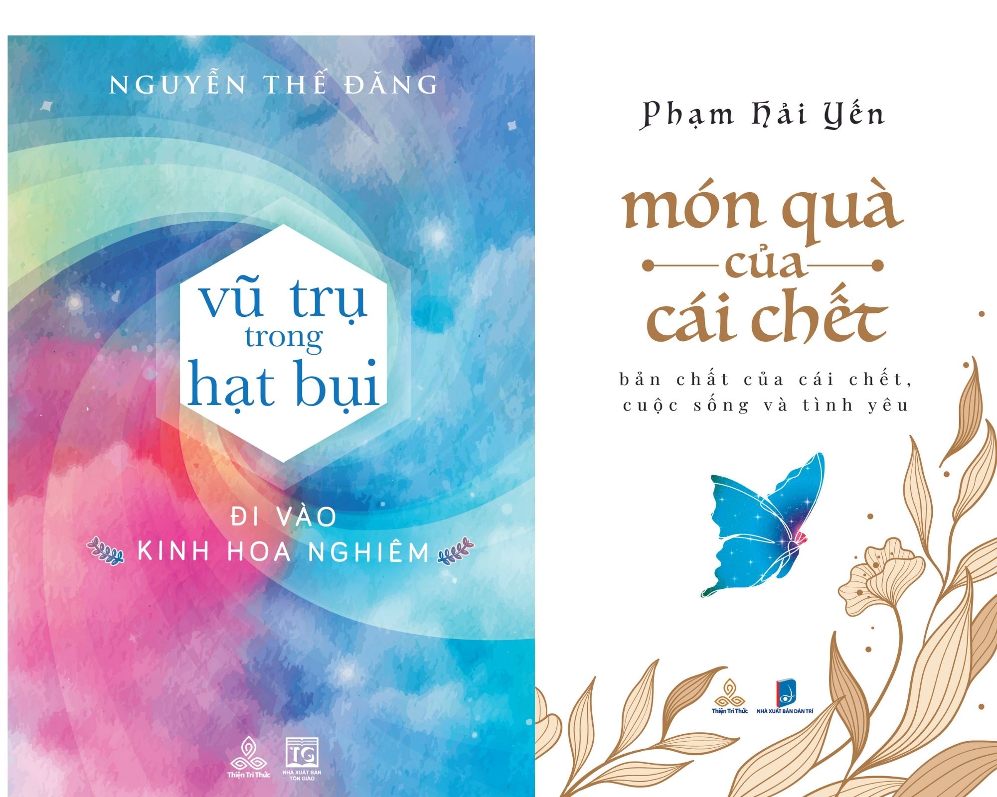 Combo sách Vũ Trụ Trong Hạt Bụi và Món Quà Của Cái Chết