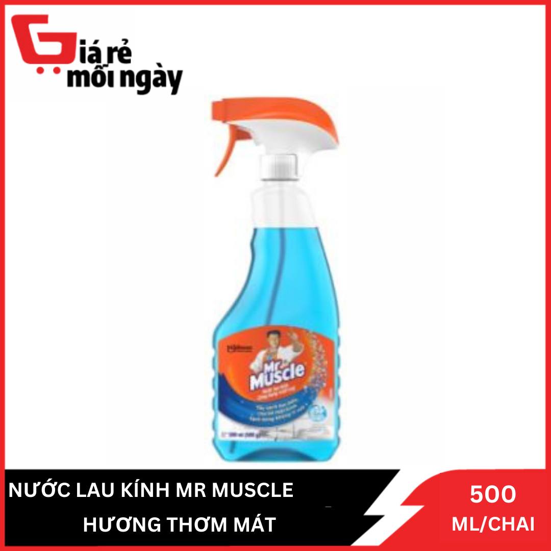 Nước lau kính Mr.Muscle 500ml