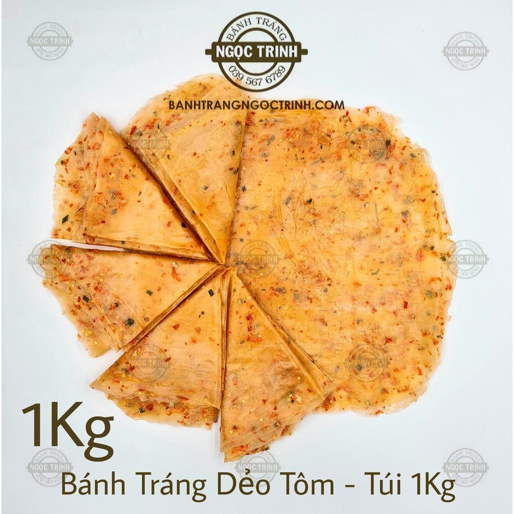 Bánh tráng dẻo tôm cao cấp (Túi 1Kg) siêu ngon bánh tráng Ngọc Trinh