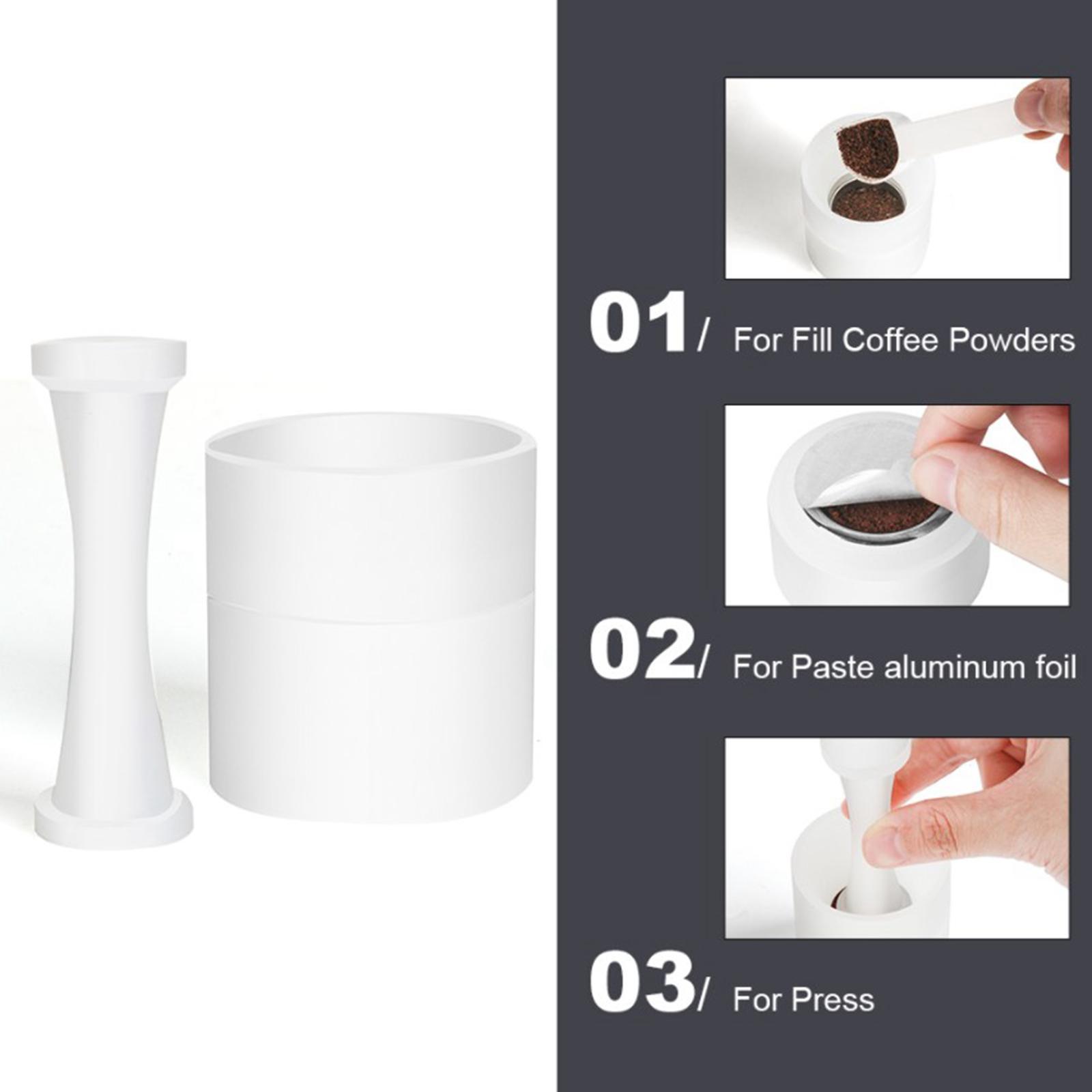Coffee Tool Accs Coffee Filter Capsule Easy Operation Plastic Tamper