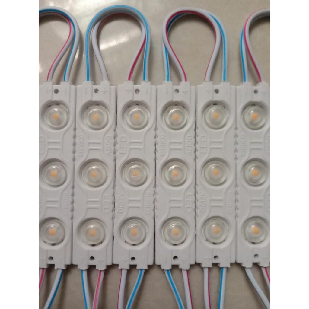 Đèn LED Hắt 3 Mắt 6011 1.5w-Chống Nước dùng điện 12v