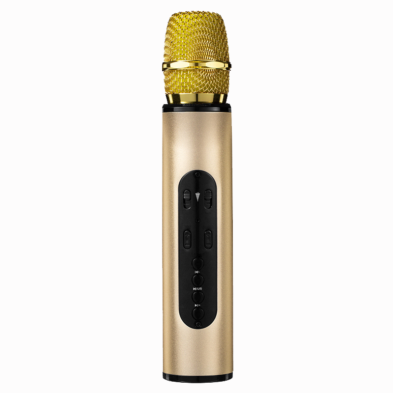 Micro Bluetooth Karaoke Không Dây hàng cao cấp Kết Nối Thẻ Nhớ, tai nghe 3.5 mm - Hàng chính hãng