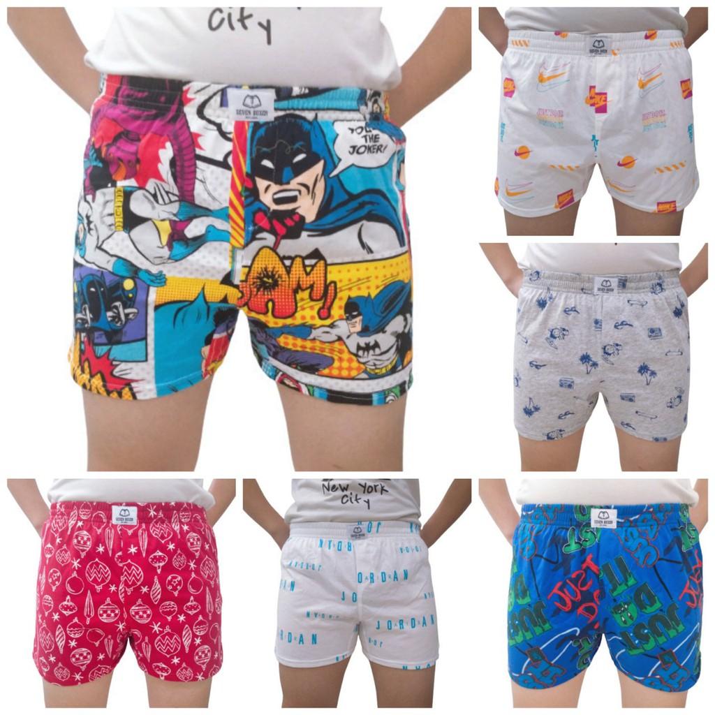 Combo 5 quần đùi nam thun cotton mặc ở nhà