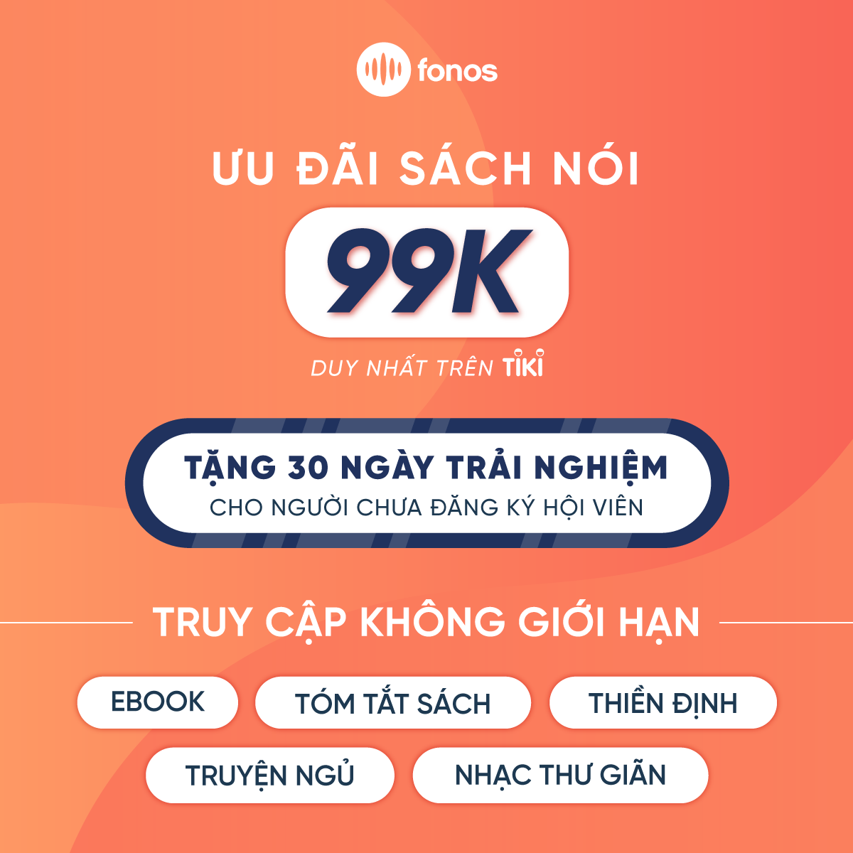 [E-vouccher] Sách nói Fonos: Tiktok Marketing