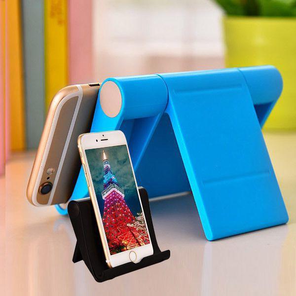 Giá đỡ điện thoại gấp gọn nhựa 1 màu đa năng