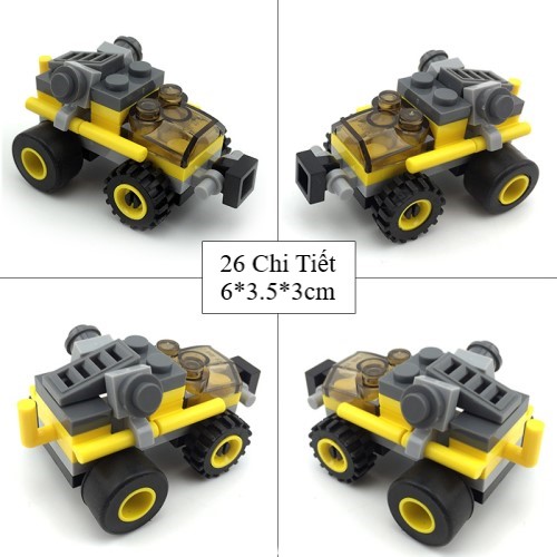 Bộ Sưu Tập Đồ Chơi Lego 14 Mẫu Xe Quân Sự 001