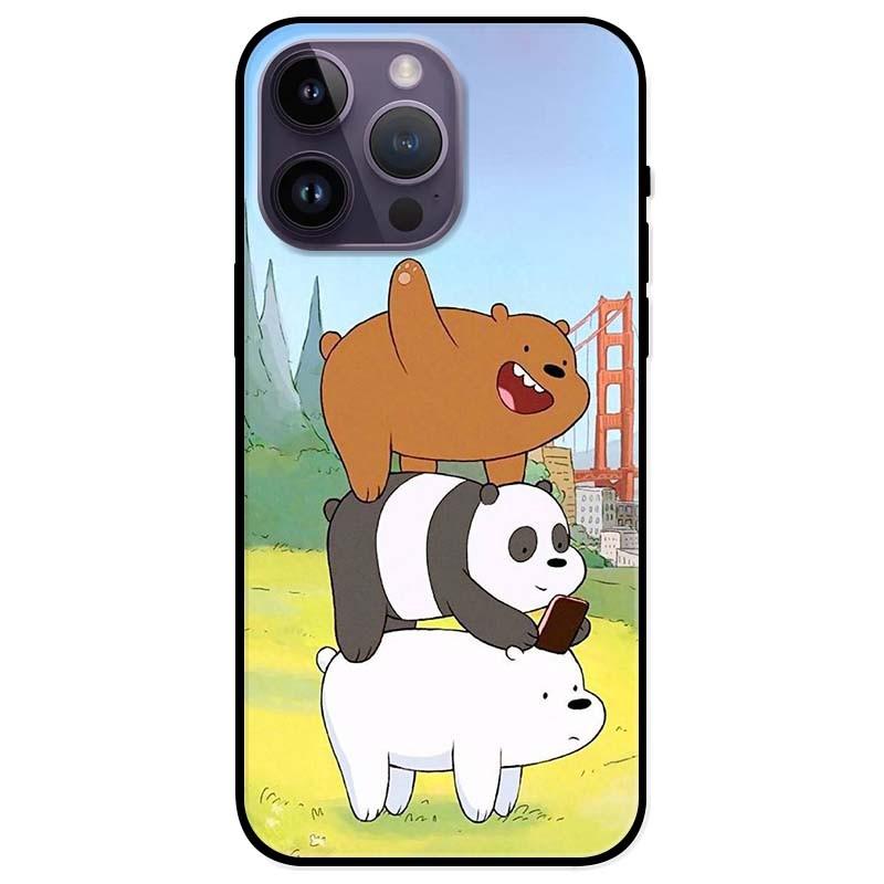 Ốp lưng dành cho Iphone 14 - Iphone 14 Plus - Iphone 14 Pro - Iphone 14 Pro Max - Bộ Ba Chú Gấu