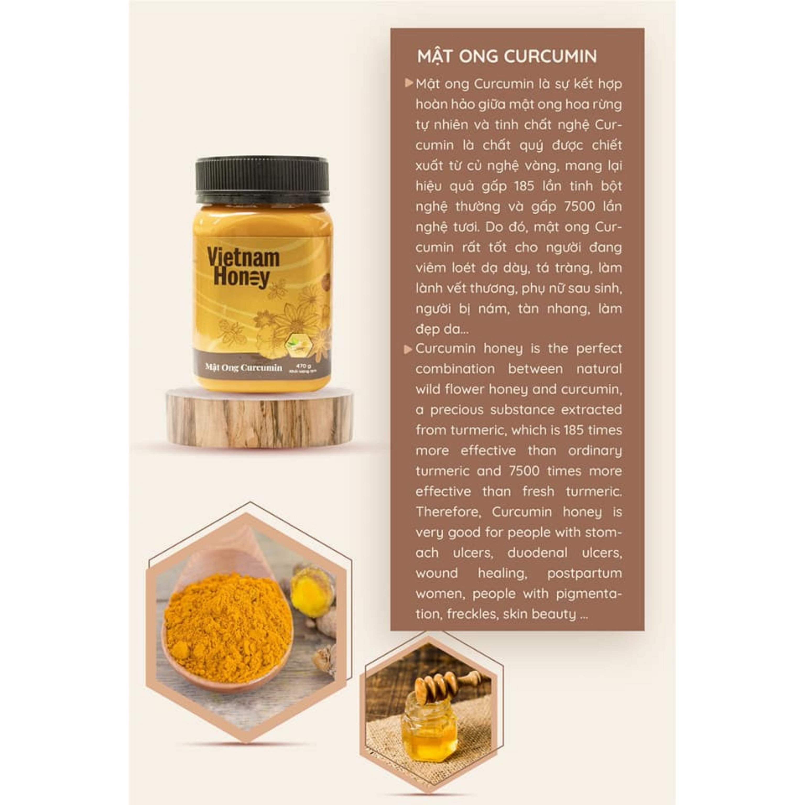Hộp Quà Mật ong VietNamHoney