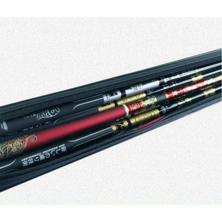 Sale to sale Bao Đựng Cần Câu Tay 1 Ngăn Màu Đỏ Đen 1m2, bao đựng cần câu đơn câu đài giá rẻ - uy tín - xả hàng tồn