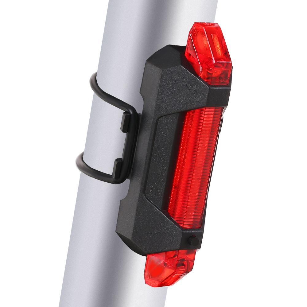 Đèn xe đạp sạc USB siêu sáng có thể sạc lại, cảnh báo an toàn