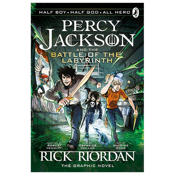 The Battle of the Labyrinth: The Graphic Novel (Percy Jackson Book 4)