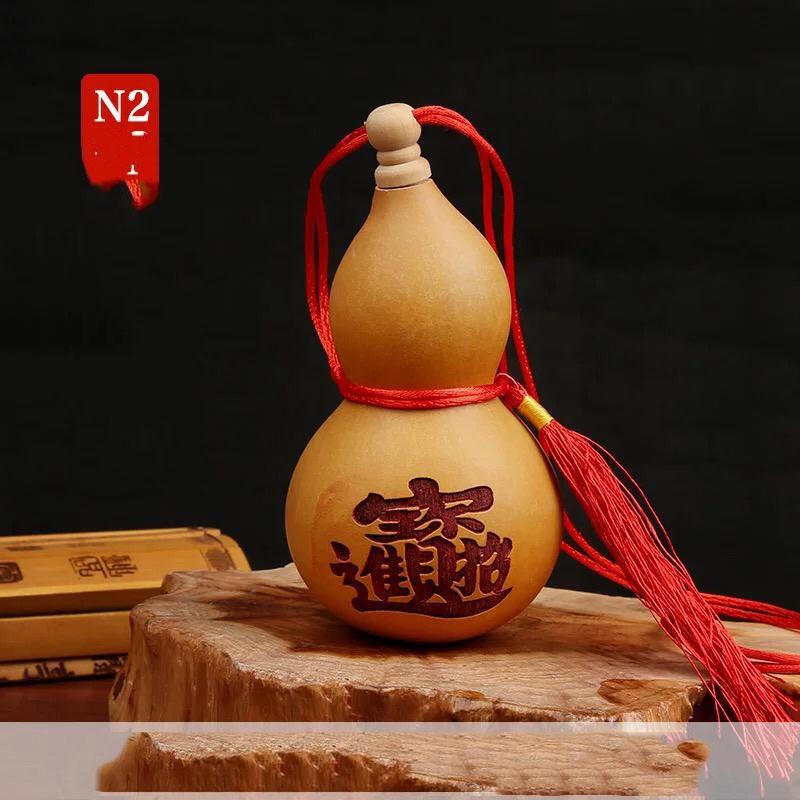 Bình hồ lô bình chất gỗ