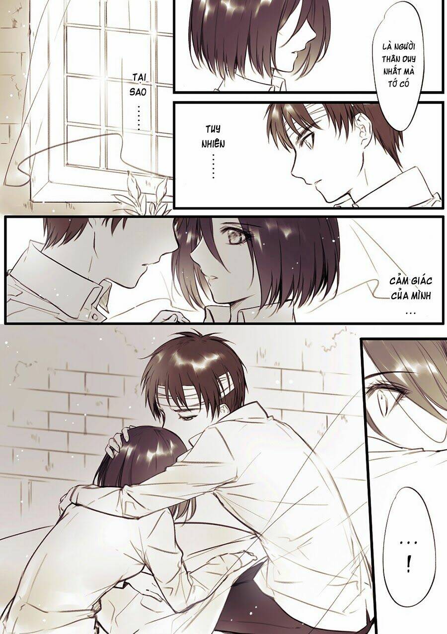 tấn công người khổng lồ - doujinshi eren x mikasa chapter 37 9