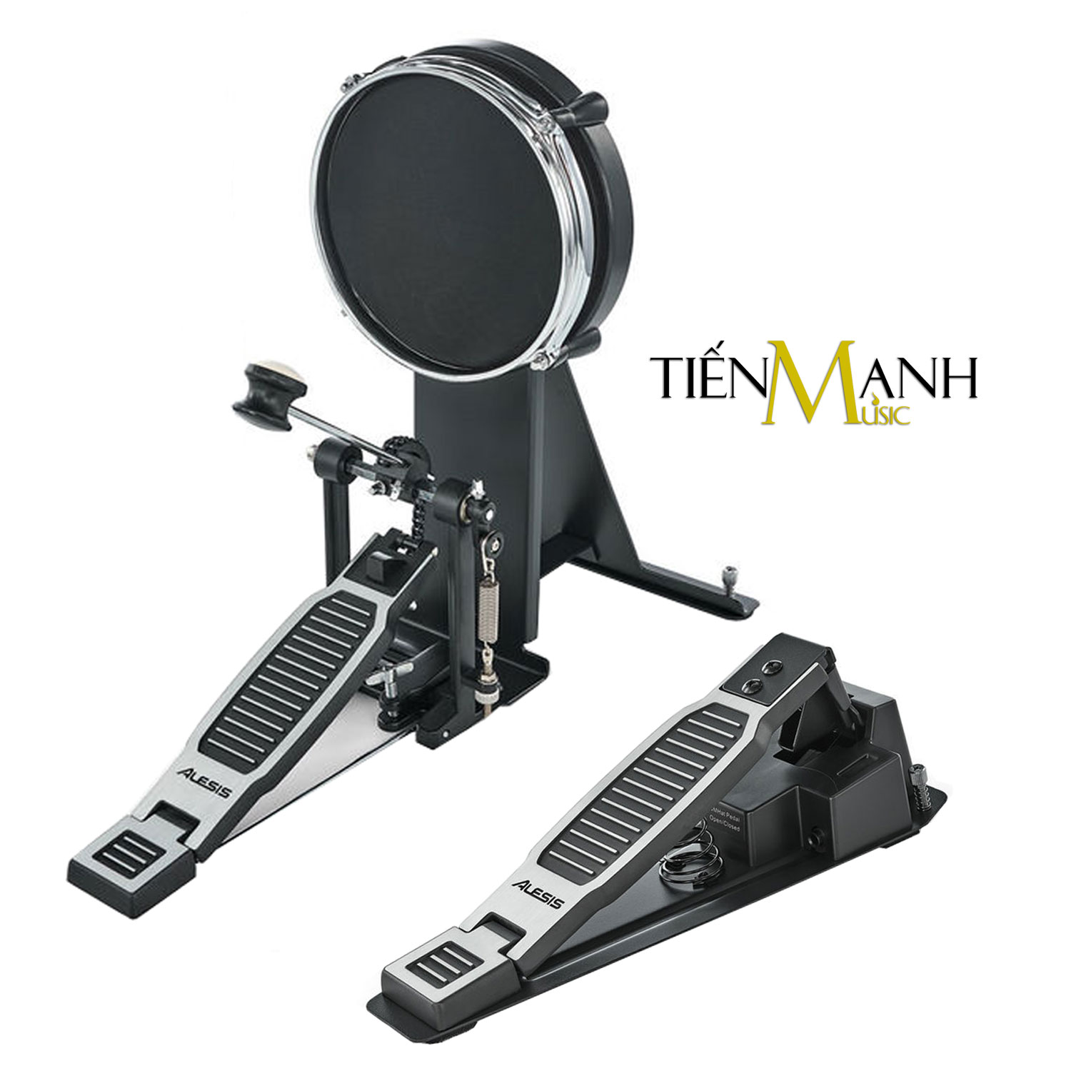 Bộ Trống điện tử Alesis Surge Mesh 8 Piece Electronic Digital Drum Kit Hàng Chính Hãng - Kèm Móng Gẩy DreamMaker