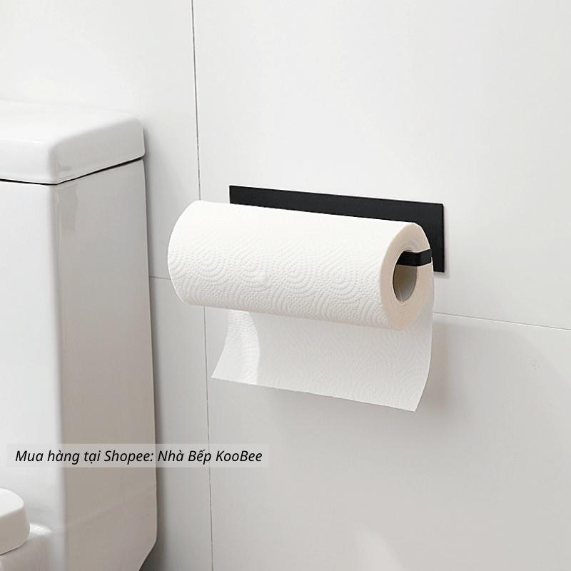 Kệ treo tường nhà bếp - Móc treo giấy lau bếp đa năng, cuộn giấy vệ sinh không cần khoan đục KooBee