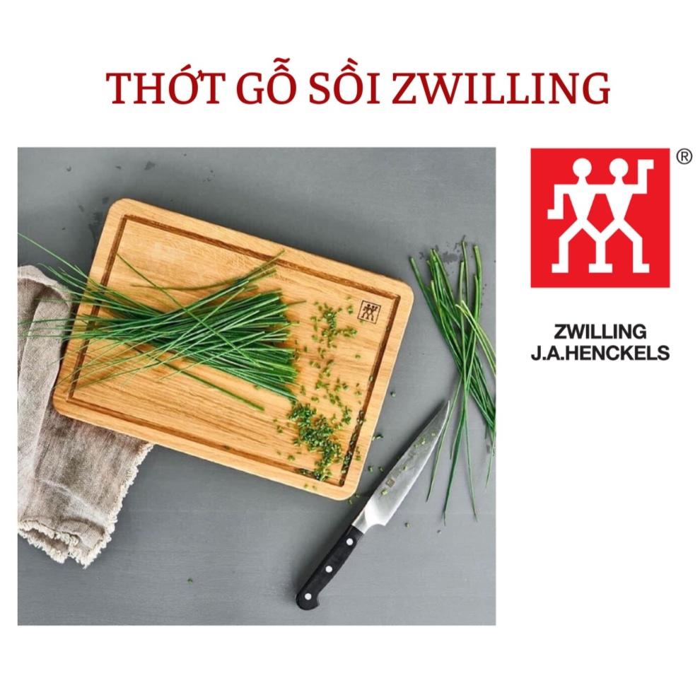 Thớt Gỗ Sồi Zwilling, Thớt Nhà Bếp Kháng Khuẩn, Kích Thước 35x25x2cm, Nhập Đức