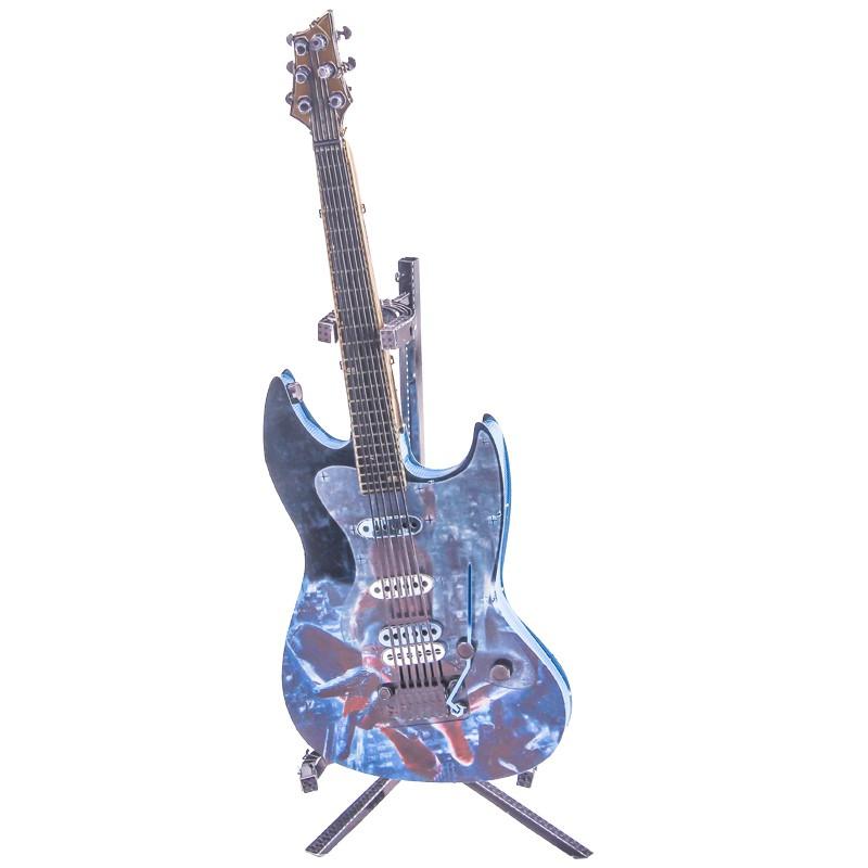 Mô Hình Lắp Ráp 3d Đàn Guitar Điện