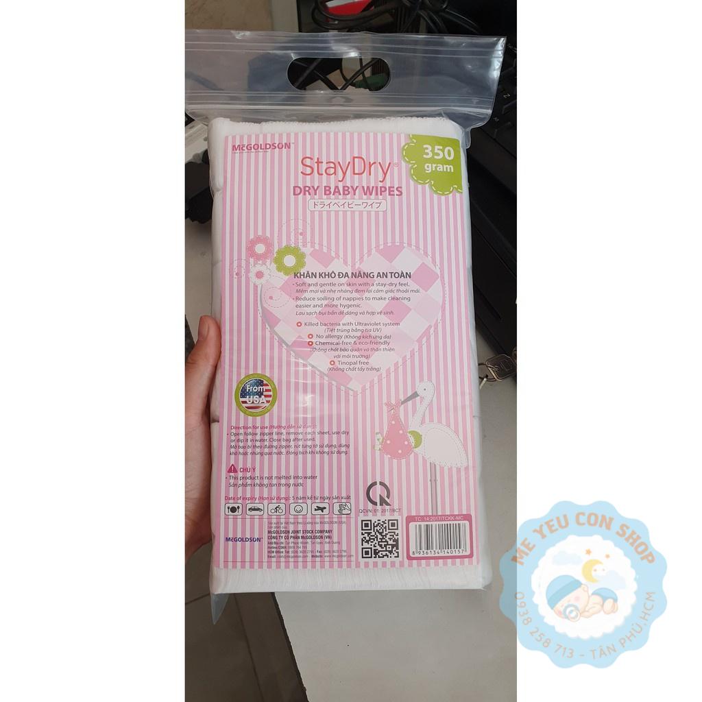 Khăn khô đa năng tiện dụng StayDry McGoldson 350g mềm mại kháng khuẩn an toàn sử dụng cho bé