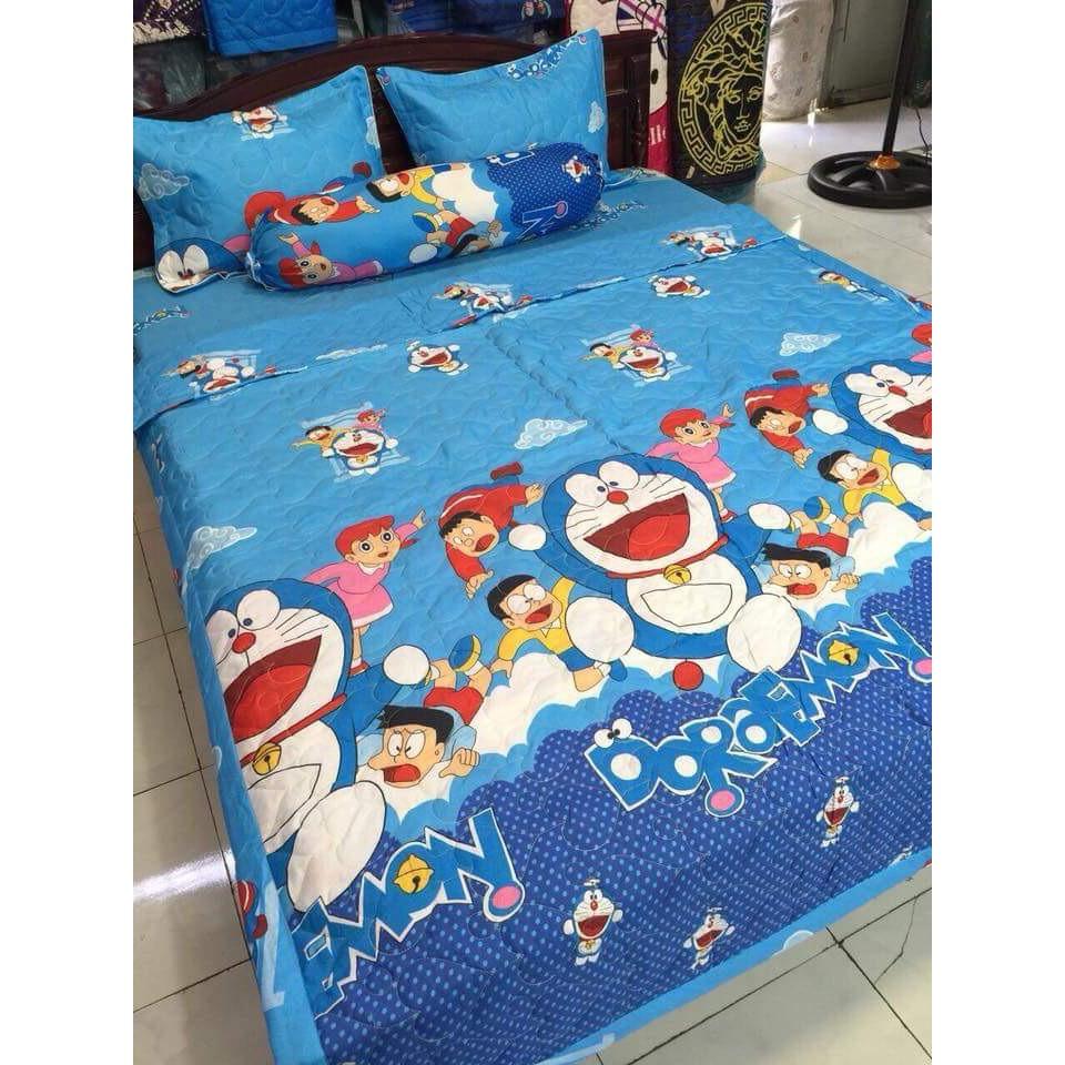 Trọn Bộ Chăn Ga Vỏ Gối 5 Món Mẫu Mới Siêu Đẹp Được Chọn Mẫu