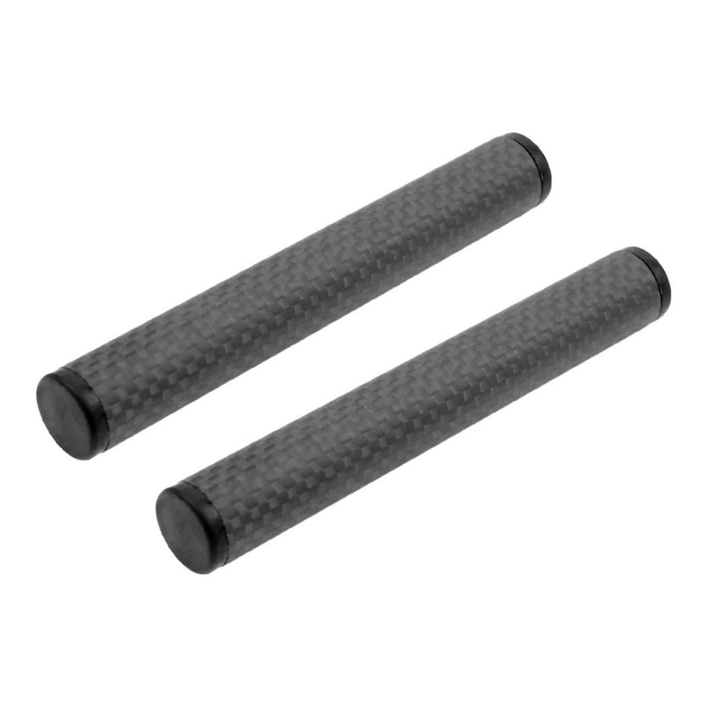 2 Cái 15 Mm Sợi Carbon Cần 10 Cm/4-Inch Cho Máy Ảnh DSLR Rig Đường Sắt hệ Thống