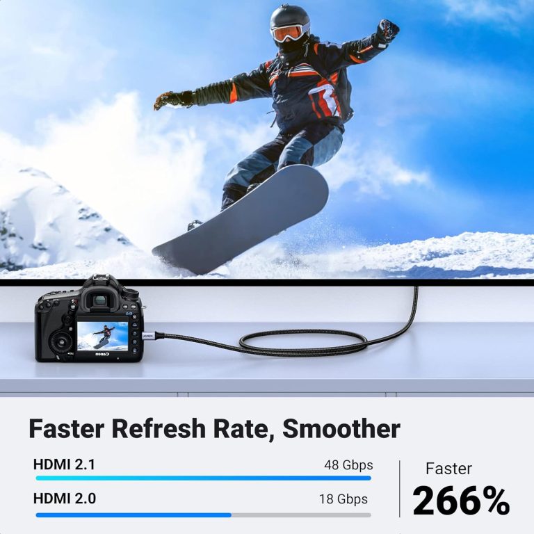 Cáp Micro HDMI to HDMI Ugreen dài 2M 8K@60Hz | Hỗ trợ Dynamic HDR, eARC | Băng thông 48Gbps | Hàng chính hãng | Bảo hành 18 Tháng 1 đổi 1