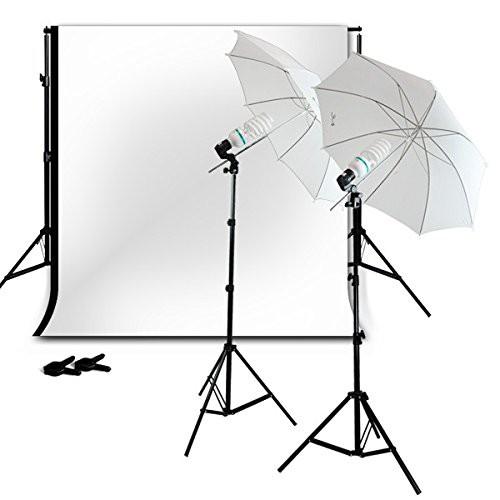 Dù tản sáng đèn flash hoặc đèn Studio 83/110cm (bạc phản sáng/ trắng xuyên sáng)