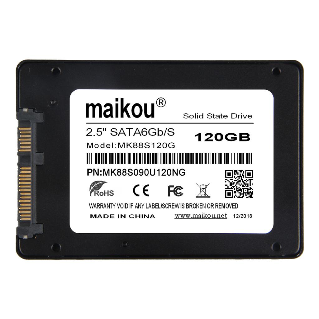 2.5" 120GB SSD Internal Solid State Drive+9.5mm Optical Bay Caddy Black