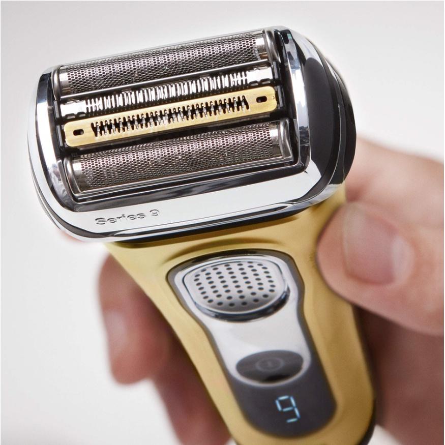 Máy Cạo Râu Nam Braun 9399s Series 9, Máy Cạo Râu Khô Và Ướt, Braun Shaver, Công Nghệ Cảm Biến Smart Sonic, 5 Đầu Cạo, Hàng Chính Hãng