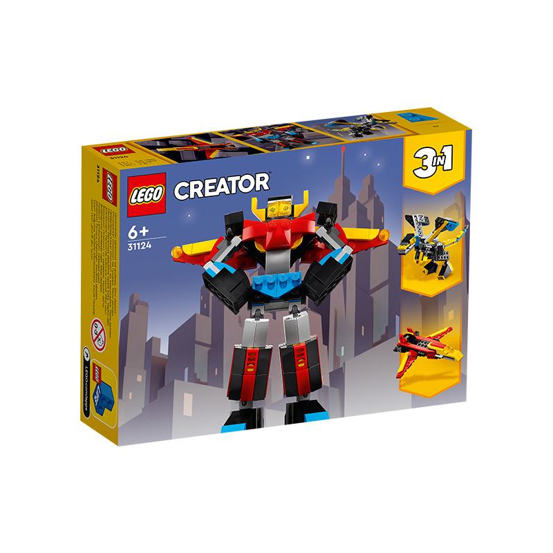 Đồ Chơi LEGO CREATOR Siêu Rô Bốt 31124 (159 chi tiết)