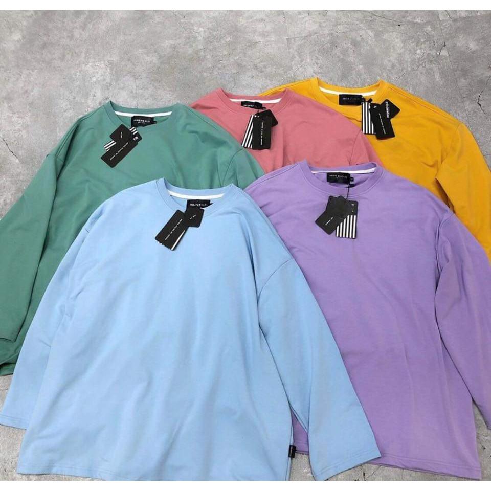 Áo Basic LONG SLEEVE Đủ Màu Unisex (Tay Dài)