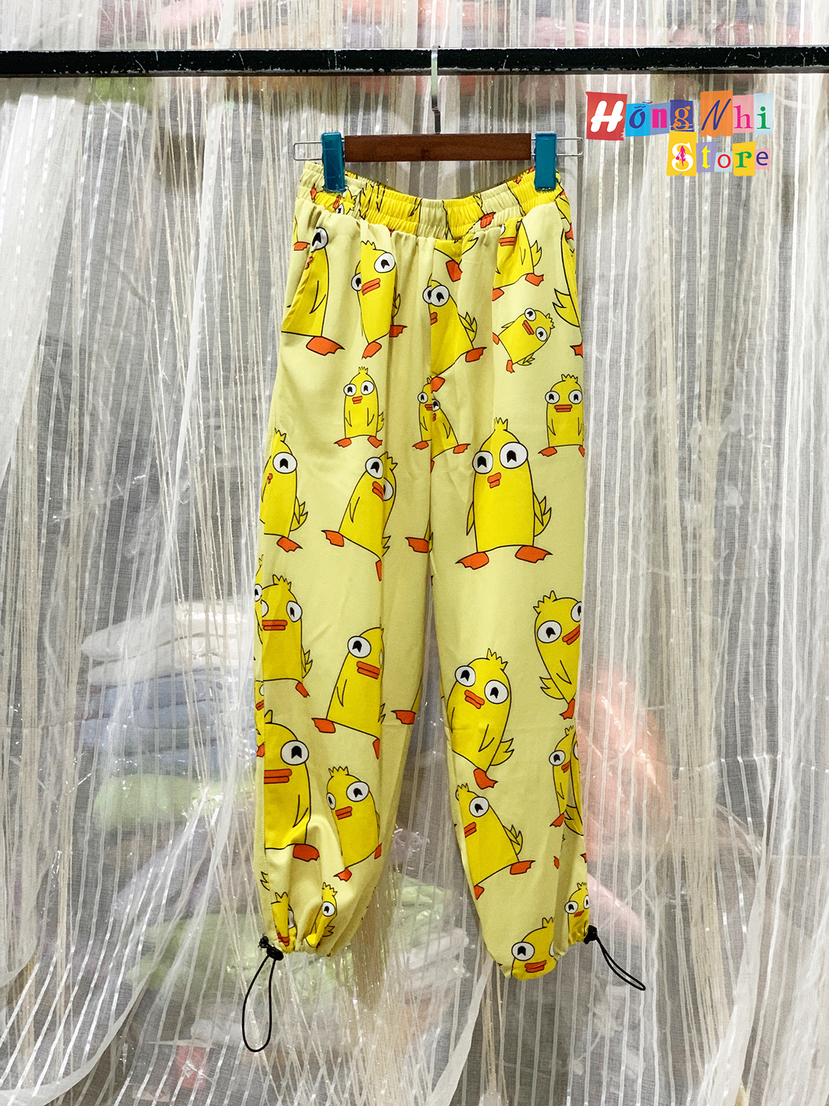 Quần Jogger Cartoon Pant Unisex, Quần Hoạt Hình Dài Lưng Thun Bo Lai - MM