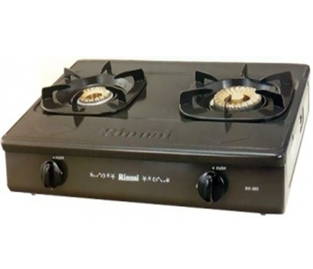 Bếp Ga Đôi Rinnai RV-365N + Tặng kèm 1 bộ van và dây gas - Hàng Chính Hãng