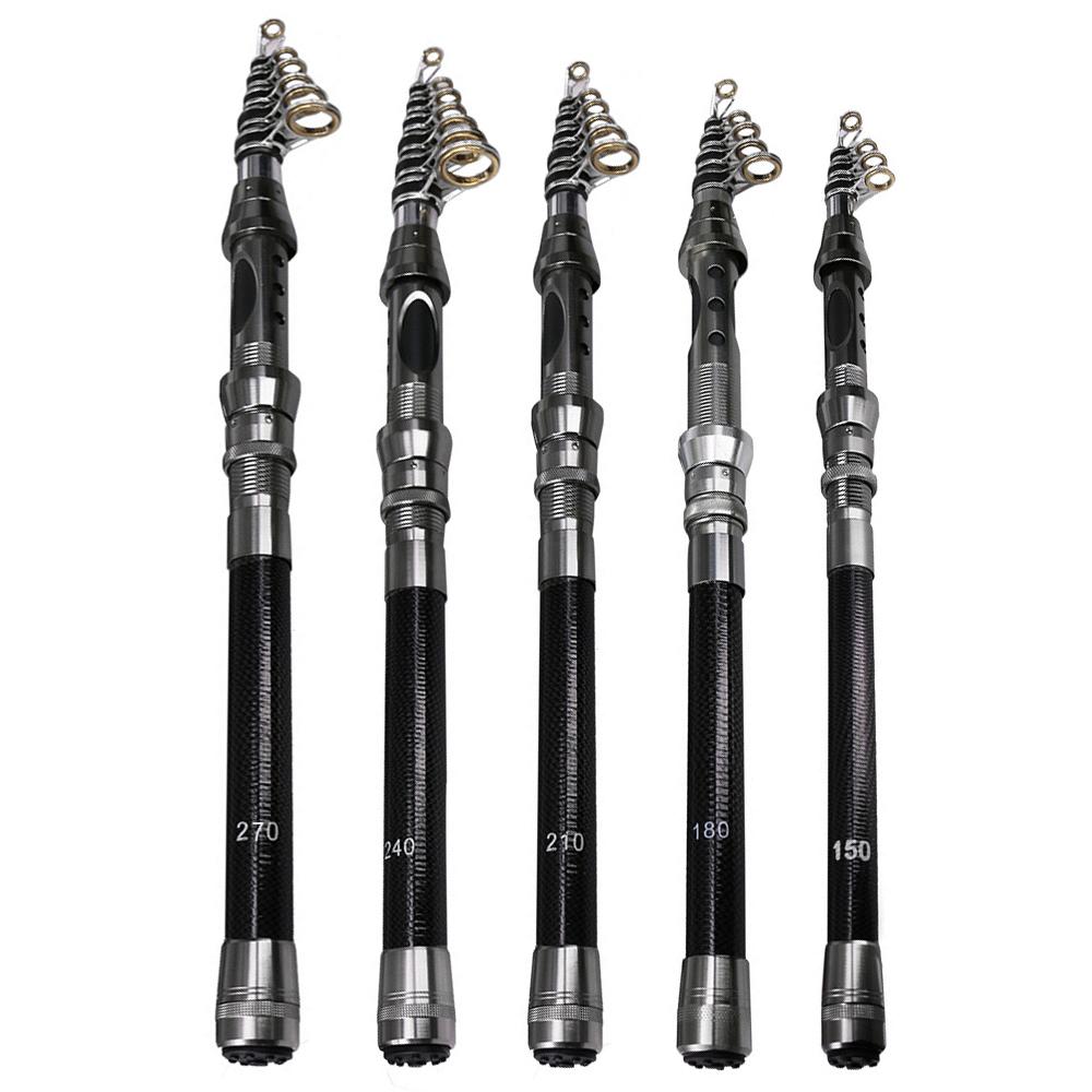 Cần câu cá cầm tay siêu nhẹ siêu nhạy bằng sợi carbon