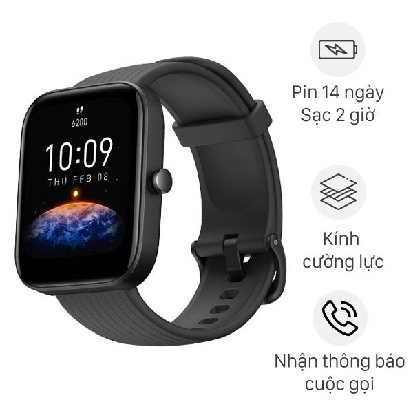 Đồng hồ thông minh Amazfit Bip 3 Pro - Hàng Chính Hãng