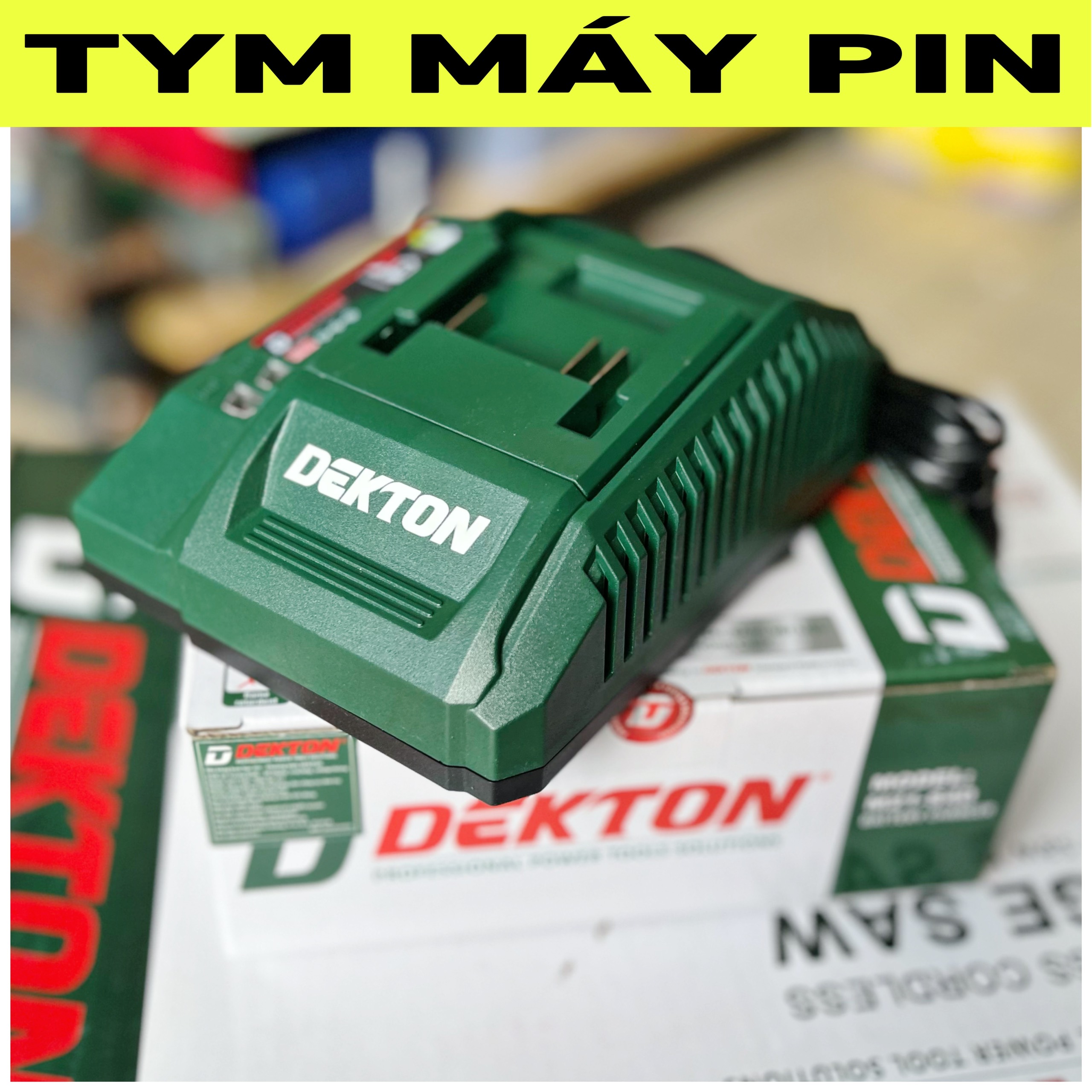 Đế Sạc Pin Dekton 21V Chân Pin Phổ Thông M21 – tym máy pin