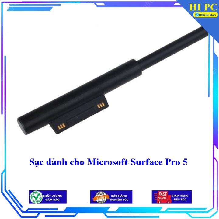 Sạc dành cho Microsoft Surface Pro 5 - Kèm Dây nguồn - Hàng Nhập Khẩu