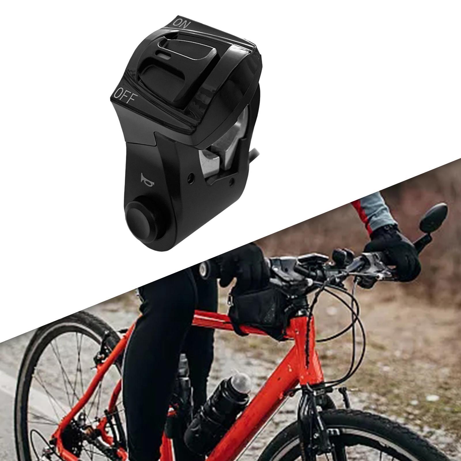 Motorcycle Light  Switch Electric  Bike Handlebar Grip Control