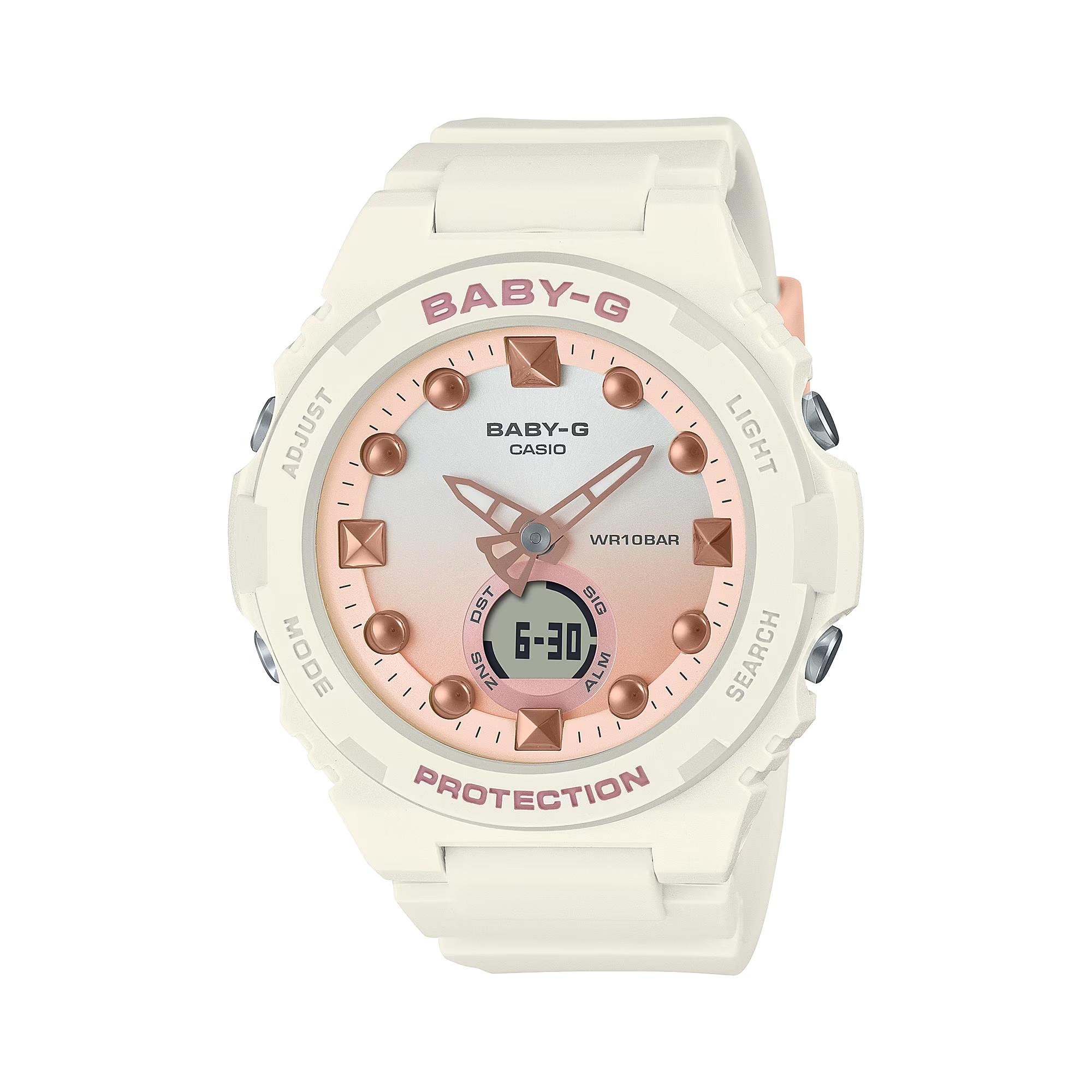 Đồng Hồ Nữ Dây Nhựa Casio Baby-G BGA-320-7A1 Chính Hãng | BGA-320-7A1DR