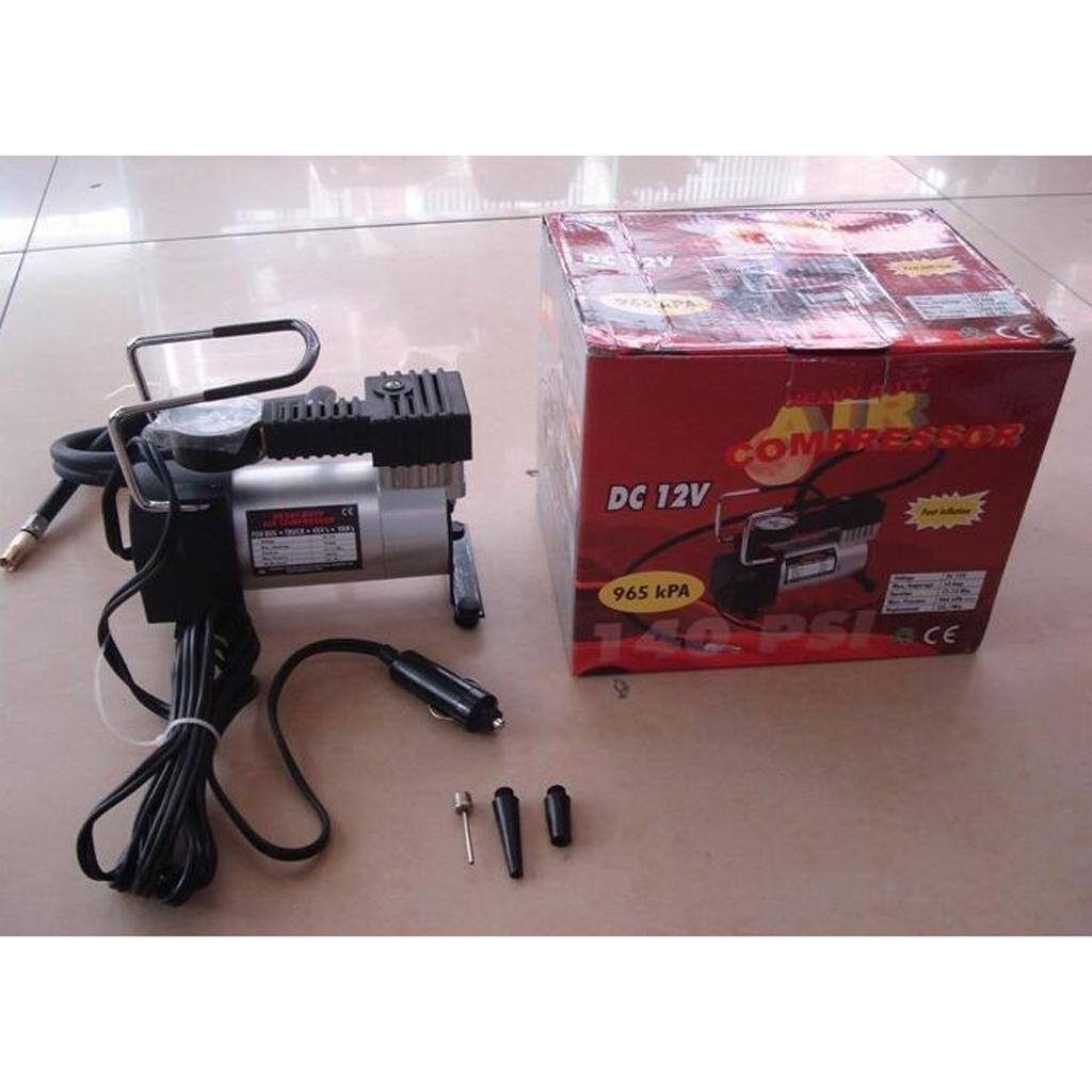 12V Car High Pressure Electric Pump Air Compressor Portable Tire Inflator