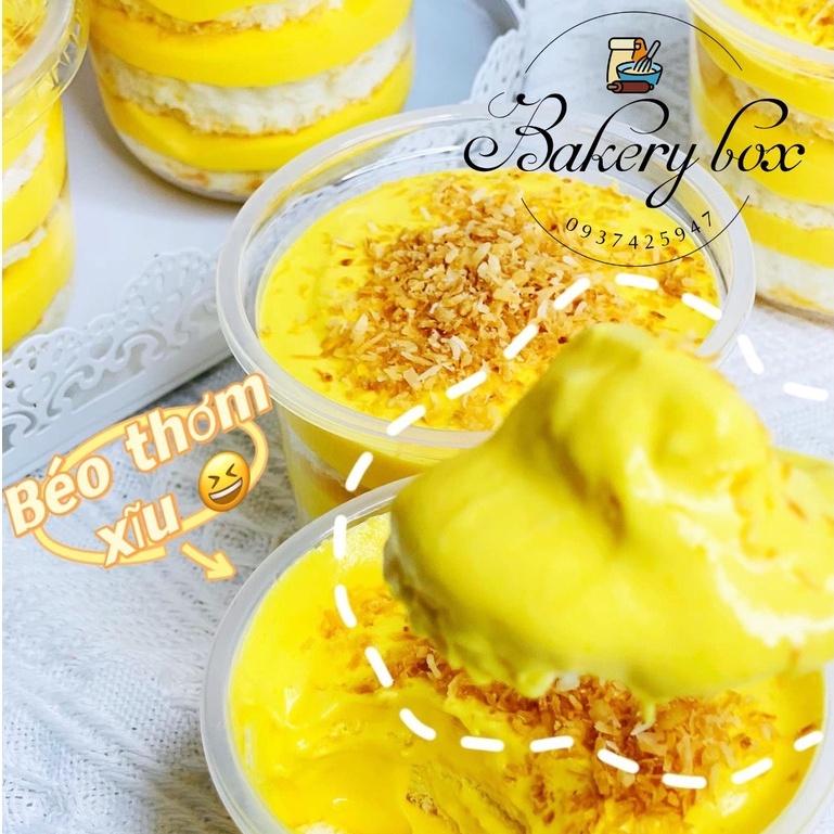 50 Ly Đáy Bầu 360ml Đựng Pudding - Trà Sữa - Cafe - Sinh Tố
