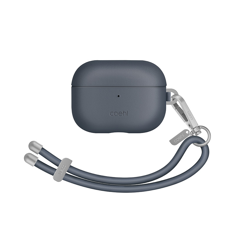 Ốp UNIQ COEHL HAVEN Cho Airpods Pro Gen 2/1 Da Nhân Tạo Chất Lượng Cao Sang Trọng Tặng Kèm Dây Móc Carabiner Hàng Chính Hãng
