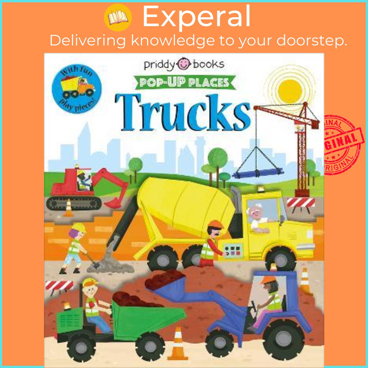 Sách - Pop Up Places Trucks by Priddy Books,Roger Priddy