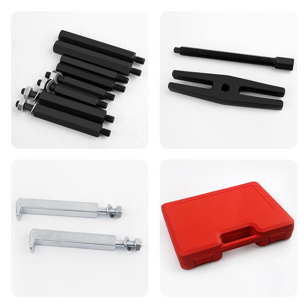 14 PCS Bearing Separator Puller Kit Heavy Duty Bearing Splitter Remover for Wheel Hub Gear Pinion Automotive Repair Tool