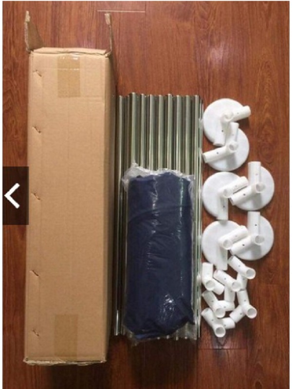 Quây bóng quây cũi khung Inox cho bé trai