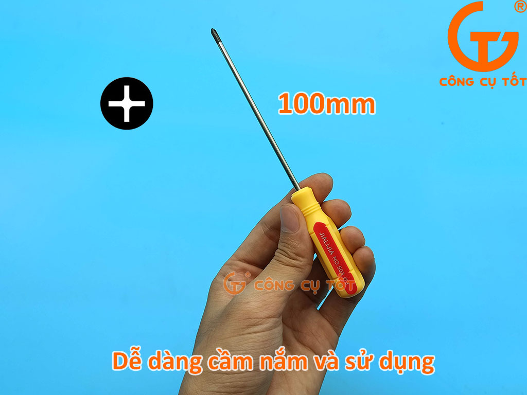 Tô vít 4 cạnh cỡ nhỏ Φ3mm x 100mm