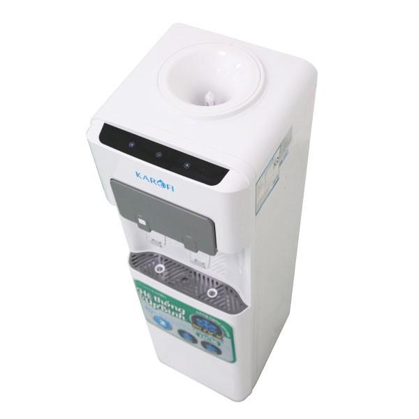 Cây nước nóng lạnh úp bình 2 vòi KAROFI HC16 - với khoang chứa đồ tiện lợi - bảo hành 36 tháng - Hàng Chính Hãng