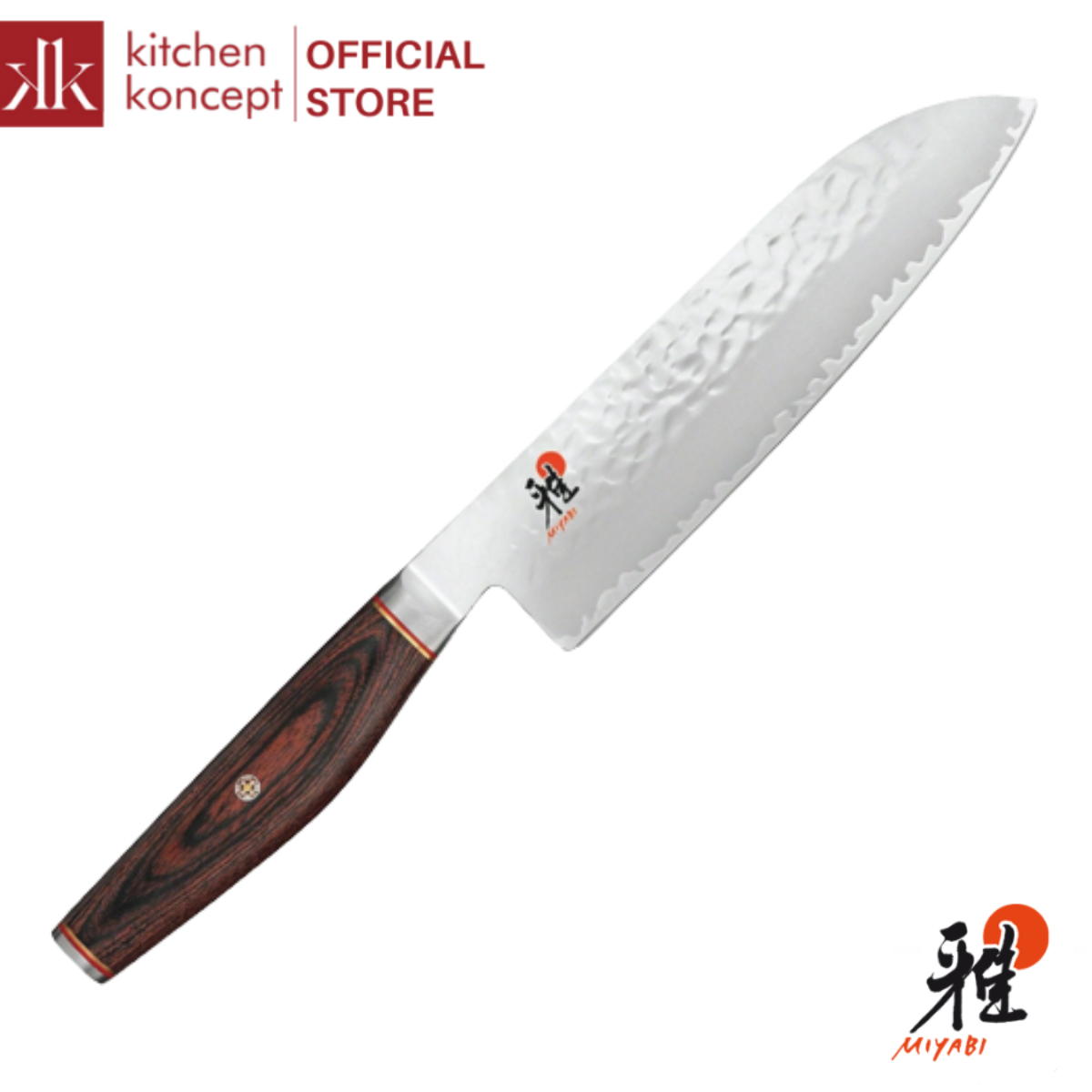 Miyabi - Dao Santoku 6000MCT - 18cm