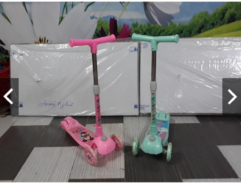 Xe trượt Scooter mẫu mới 2019 - màu cho bé gái