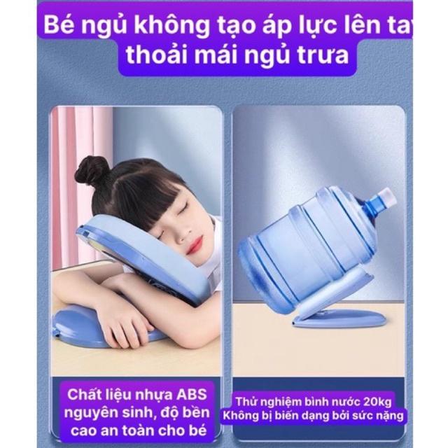 Gối ngủ tiện lợi cho học sinh , sinh viên , người làm văn phòng ,...( tặng kèm 1 vỏ bọc gối )