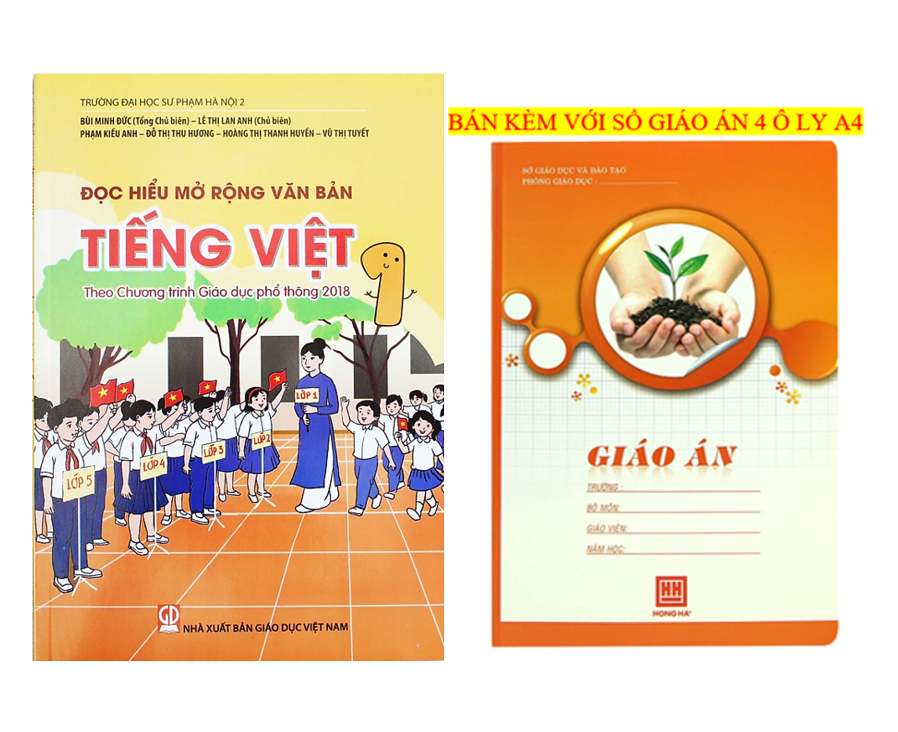 Sách - Đọc hiểu mở rộng văn bản Tiếng Việt 1 (Theo chương trình Giáo dục phổ thông 2018)